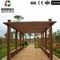 pérgola material de los 2.2M Bamboo Pergola Wood con el Decking compuesto Uvproof