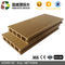 140 X 30 mm Ván sàn nhựa tổng hợp bằng gỗ màu vàng WPC Ván sàn rỗng