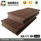 O revestimento composto plástico de madeira reciclável telha o Decking composto contínuo de 140 x de 25mm