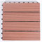 Decking compuesto plástico de madera de Wpc WPC DIY de 120 X de 120M M de la moca ultravioleta anti del Decking de la terraza