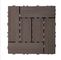ক্ষয়রোধী 20mm মসৃণ Diy Wpc ডেকিং গার্ডেন কাঠের প্লাস্টিক কম্পোজিট টাইলস