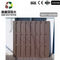 Zusammengesetzter Lattenplastikzaun Panels WPC zäunen Wood Plastic 200 x 200mm ein