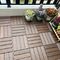 Не сместите WPC DIY украшая плитки палубы Diy садовой террасы 600 X 300MM деревянные